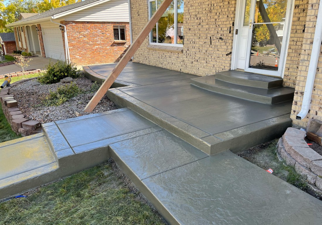 Concrete steps and stairs installation in Winder, GA